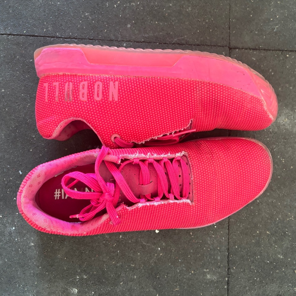 Women’s size 10 nobull trainers magenta